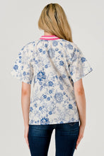 Load image into Gallery viewer, Penny Floral Toile Top