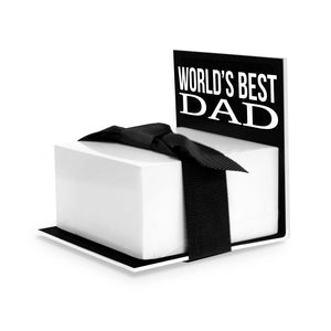 World's Best Dad Sticky Note Stand