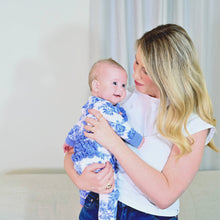 Load image into Gallery viewer, A Peony For Your Thoughts Baby Bamboo Pajamas