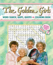 Load image into Gallery viewer, Golden Girls Word Search, Quips, Quotes and Coloring Book