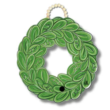 Load image into Gallery viewer, DK Designs Door Hanger - Wreath w/ House Mini