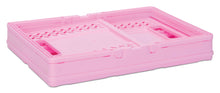 Load image into Gallery viewer, LARGE PINK FOLDABLE STORAGE CRATE