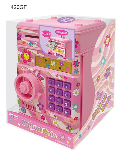 Children's Digital Safe - Groovy Flower