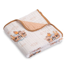 Load image into Gallery viewer, Noah's Ark Muslin Baby Blanket