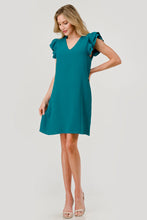 Load image into Gallery viewer, Katie V-Neck Dress - Teal