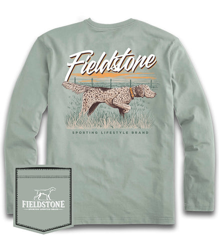 Fieldstone English Setter Long Sleeve Tee - Bay