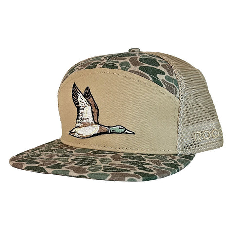 Fieldstone Roost 7 Panel Duck Hat - Camo