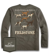Fieldstone Pointers Long Sleeve Tee