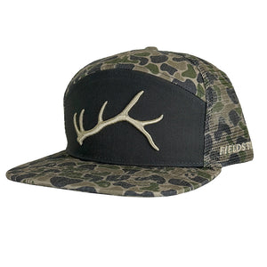 Fieldstone Backwoods 7 Panel Camo Shadow Shed Hat