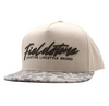 Fieldstone Canvas Marsh Camo Bill Script Hat (RH-218)