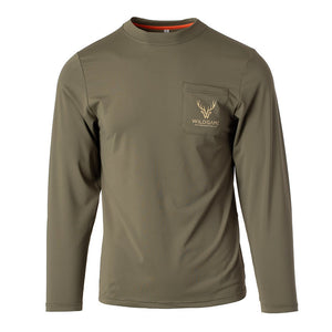Fieldstone Wildgame Long Sleeve Tee - Green