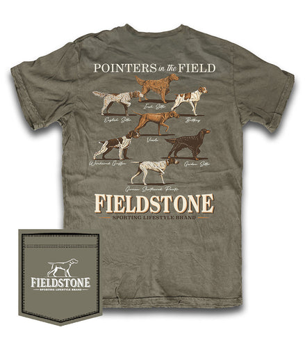 Fieldstone Pointers Tee - Tumbleweed