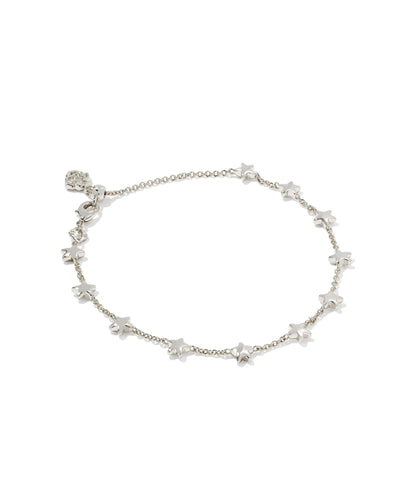 Kendra Scott Sierra Star Delicate Chain Bracelet in Silver