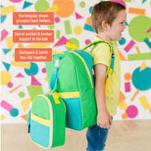Load image into Gallery viewer, Kid&#39;s Pack It All Backpack - Monster Green