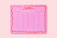 Bow Weekly Planner- Taylor Elliott Designs