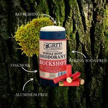 Load image into Gallery viewer, Grit Soap Supply - Whole Body Deodorant - Buckshot