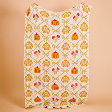 Load image into Gallery viewer, The Darling Effect Cozy Dreams Luxe Blanket - Patchwork Pumpkins