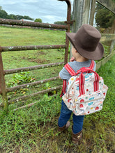 Load image into Gallery viewer, Itzy Bitzy Backpack: Check Yes