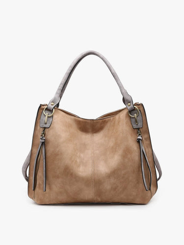 Connar Distressed Tote - Tan