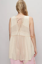 Load image into Gallery viewer, Lizzy Sleeveless Top - Coconut White