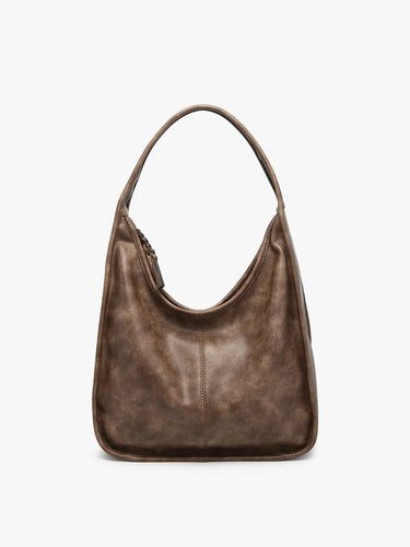 Joey Slouchy Hobo Bag - Brown