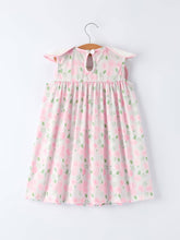 Load image into Gallery viewer, Girl's Embroidered Cross Petal Dress