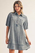 Load image into Gallery viewer, Country Season Denim Dress