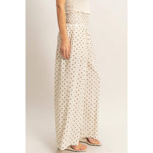 Load image into Gallery viewer, Fancy Dot Wide-Leg Pants - Chestnut