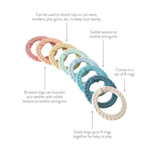 Load image into Gallery viewer, Bitzy Bespoke Itzy Rings™ Linking Ring Set: Rainbow