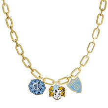 Load image into Gallery viewer, UNC College Vault Charm Necklace