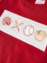 Load image into Gallery viewer, Baseball Boys Smocked &amp; Embroidered Set