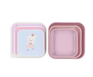 3-Piece Lunch Box Set - Ballet
