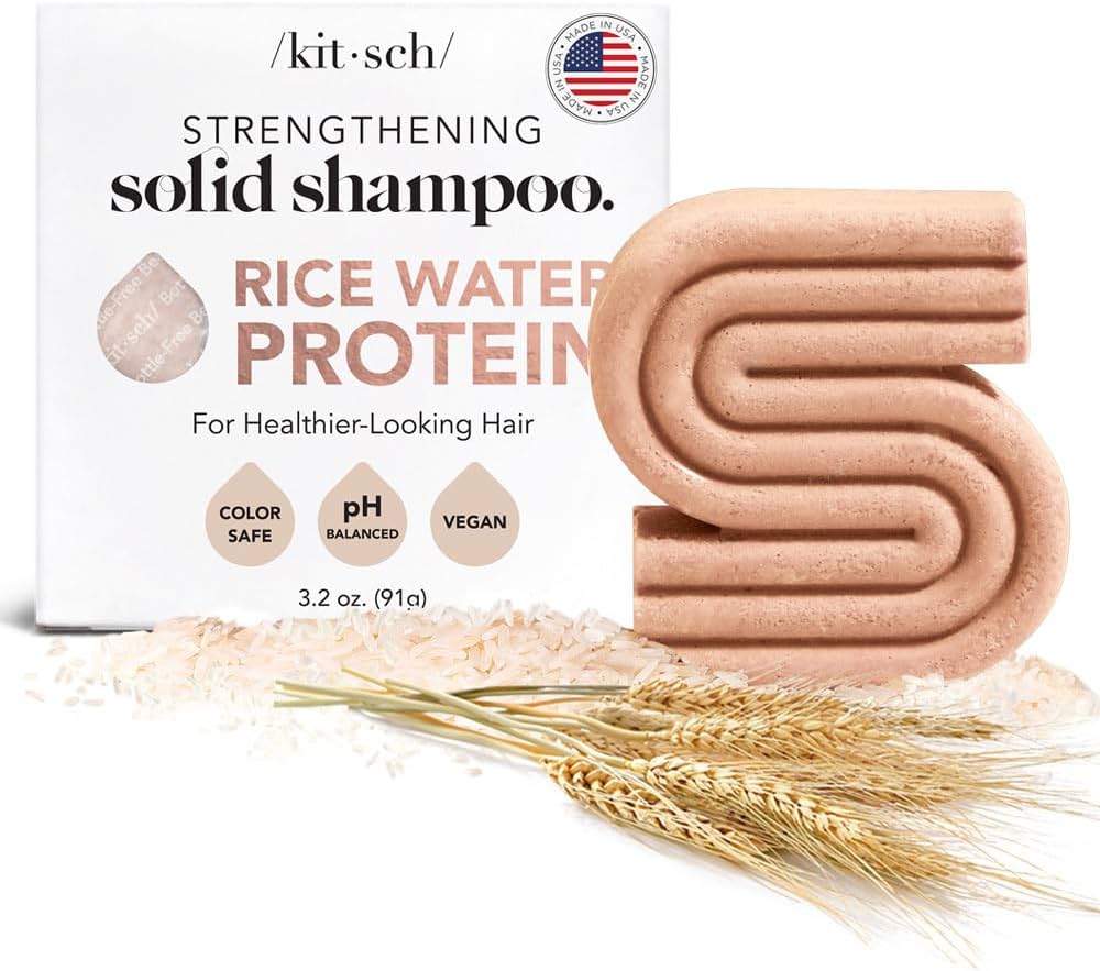 Kitsch Rice Water Protein Shampoo Bar