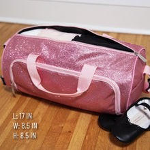 Load image into Gallery viewer, Kid&#39;s Dance Bag - Pink Glitter