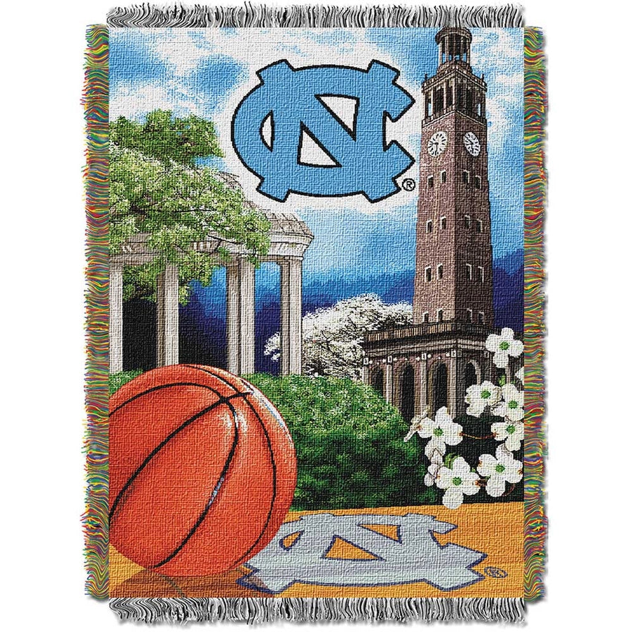 UNC Tar Heels Tapestry Blanket