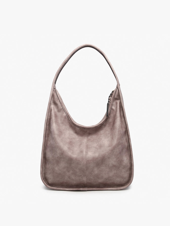 Joey Slouchy Hobo Bag - Ash Mauve