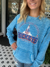 Load image into Gallery viewer, PHS - Rockets *Women&#39;s Fit* - Vintage Wash Blue