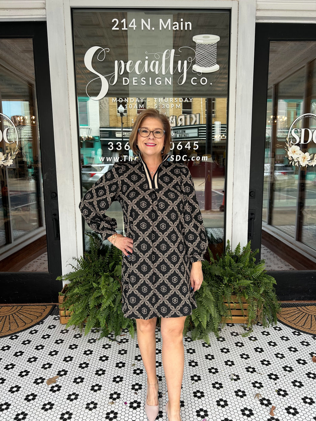 Be Royal Dress - Black