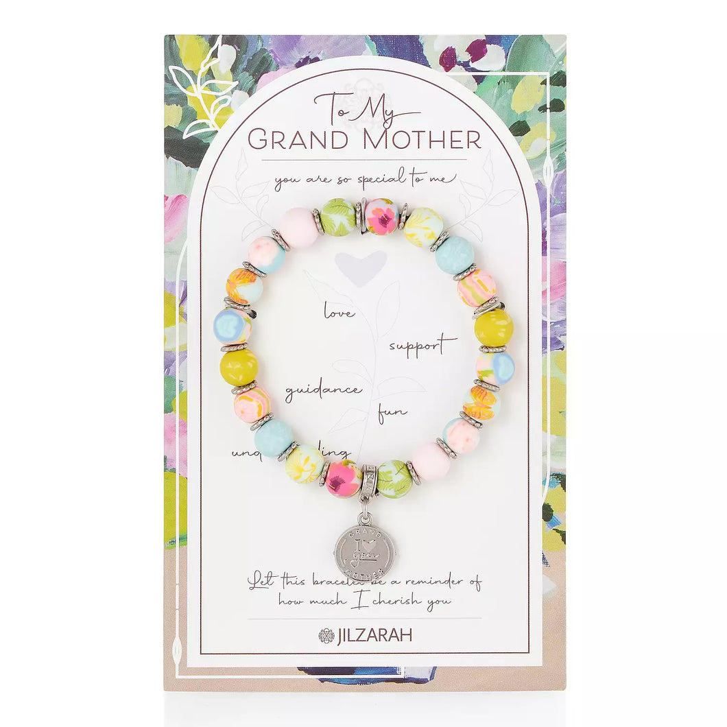 Jilzarah People We Love Gift Bracelet - Grandmother