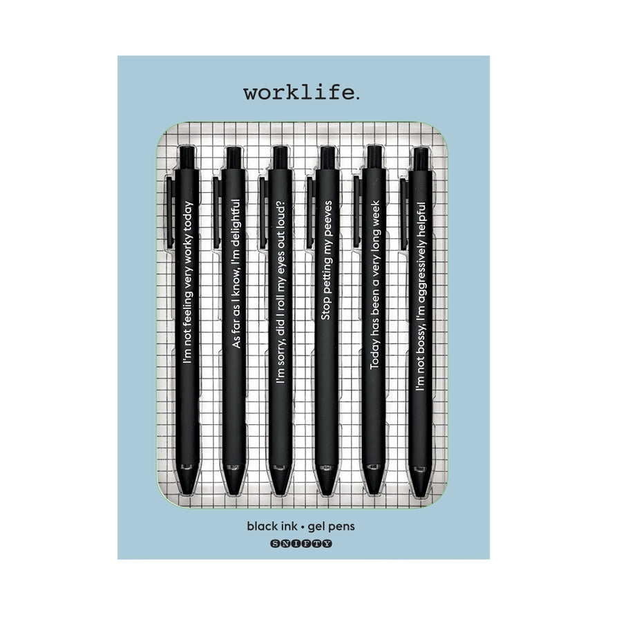 Snifty Gel Pen Set - Worklife
