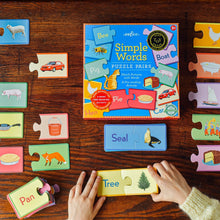 Load image into Gallery viewer, Children&#39;s Simple Words Puzzle Pairs