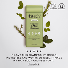 Load image into Gallery viewer, Kitsch Clarifying Tea Tree &amp; Mint Shampoo