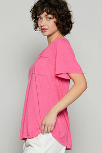 The Lana Top - Flamingo Pink