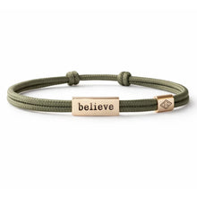 Load image into Gallery viewer, Sentiment Cord Bracelet by Lenny and Eva