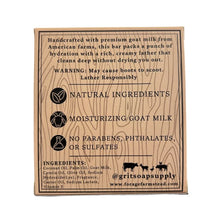Load image into Gallery viewer, Grit Soap Supply - Goat Milk Bar Soap - Outlaw