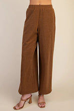 Load image into Gallery viewer, Allie Wide Leg Pull On Pants - Camel