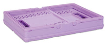 Load image into Gallery viewer, LARGE LAVENDER FOLDABLE STORAGE CRATE