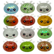 Load image into Gallery viewer, Fun Doh Christmas Mystery Reindeer Dumpling Squishy Toy