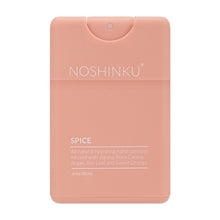 Load image into Gallery viewer, Noshinku Refillable Pocket Hand Sanitizer - Orange Coriander Spice