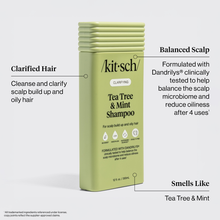 Load image into Gallery viewer, Kitsch Clarifying Tea Tree &amp; Mint Shampoo